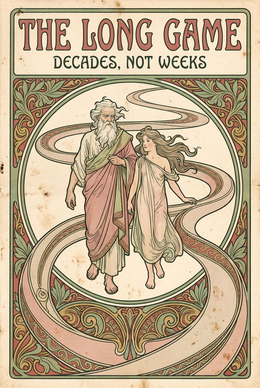 Poster for the longevity issues of The Renewal