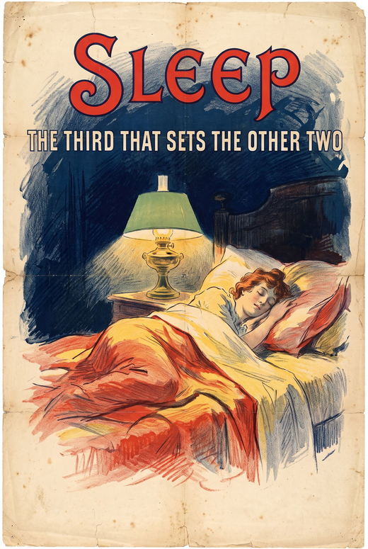 Poster for the sleep issues of The Renewal